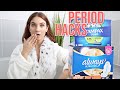PERIOD HACKS EVERY Girl NEEDS To Know !!