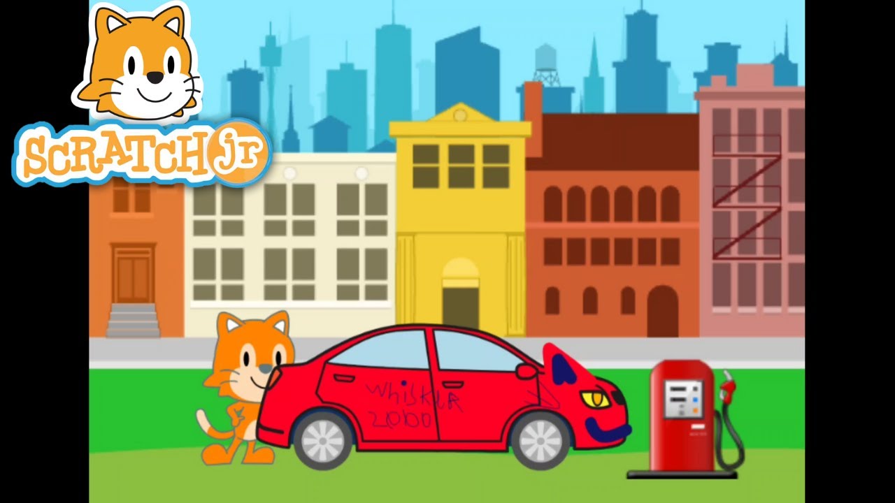 Driving, Driving in My Car Part 2: A Musical Road Trip | Scratch Junior Animation