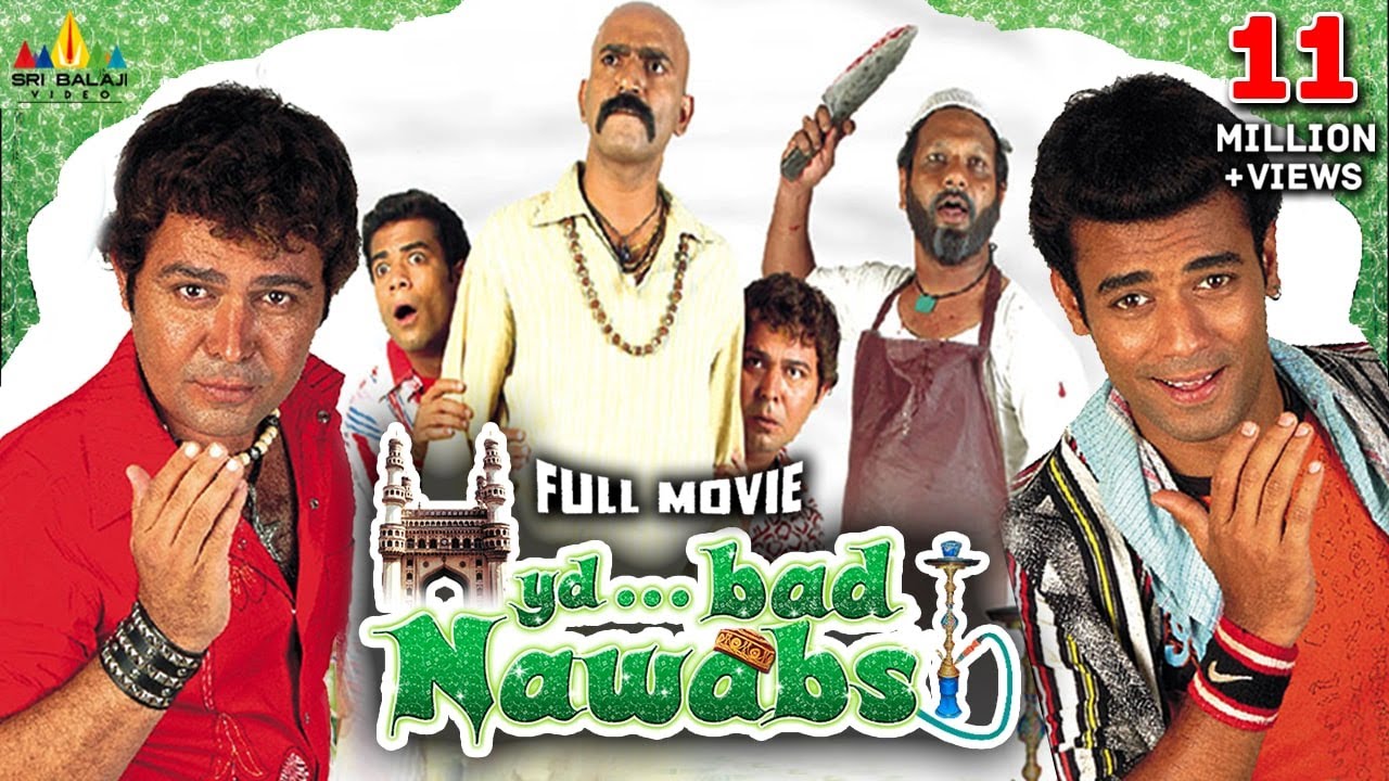 Hyderabad Nawabs Full Movie  Aziz Nasar Masti Ali  Hyderabadi Full Movies  Sri Balaji Video