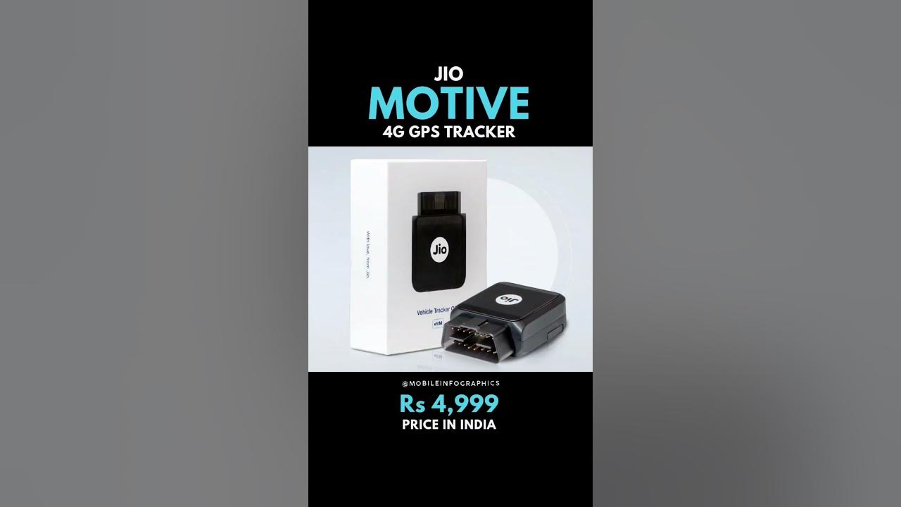 Jio Motive 4G Car GPS Tracker Launched in India 🇮🇳 YouTube