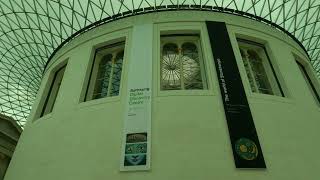 Inside London British Museum walking tour 5k 120 fps video with GoPro Hero 10