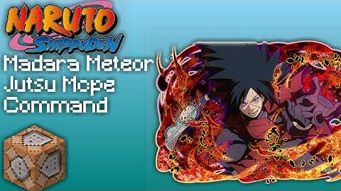 ✓Madara Meteor Jutsu Mcpe Command