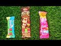 satisfying video | Lollipop and Stix Yummy Sweets Cutting ASMR | No Talking ASMR