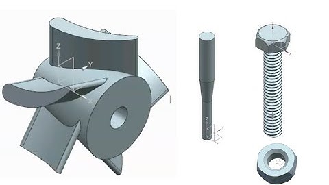Modeling an Impeller in NX