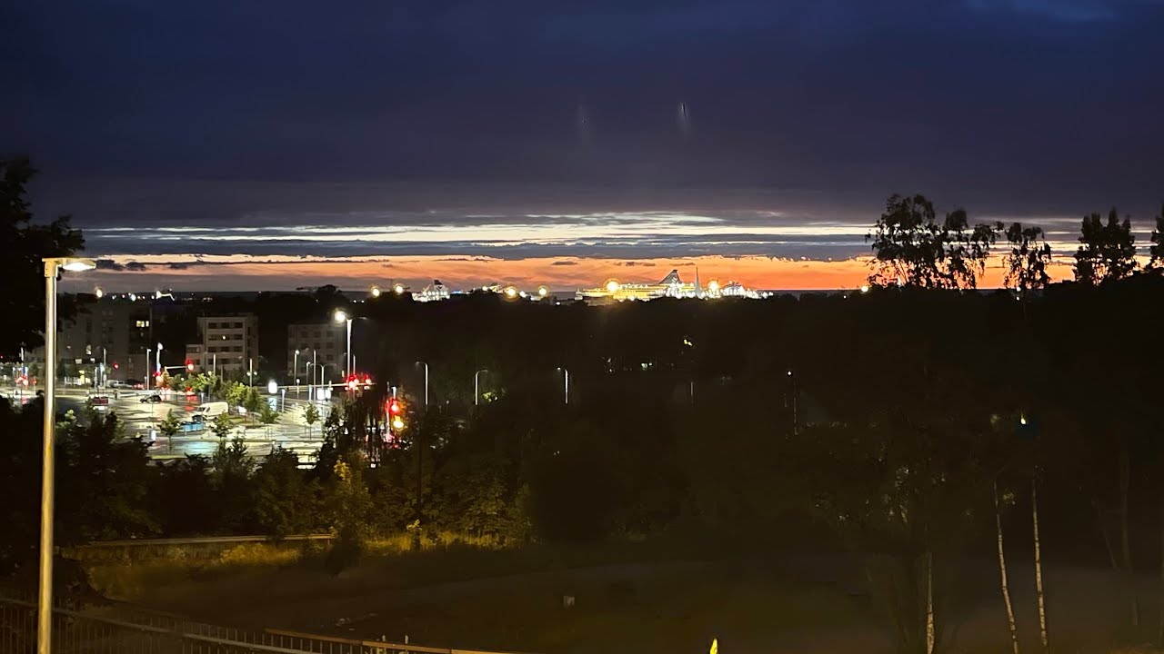 Day & Night At The Same time In Estonia || Night meets day