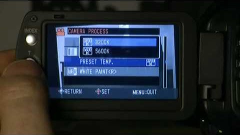 A Guide to the JVC GY-HM100E - Part 10 of 13