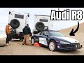 We Broke our Audi R8 in the Sand Dunes!