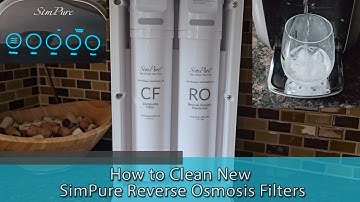 How to Clean Your SimPure Reverse Osmosis Filter | Easy Maintenance Guide