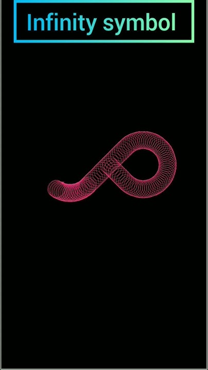Infinity symbol in turtle 🐢 graphics in python #shorts #programming # ...