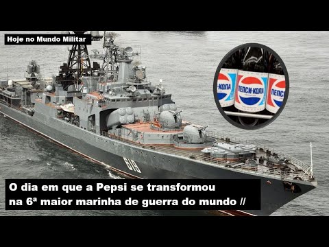 Vídeo: A Pepsi tinha uma marinha?