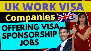 UK Companies hiring now with Work Visa Sponsorship | How to search UK jobs from your own country