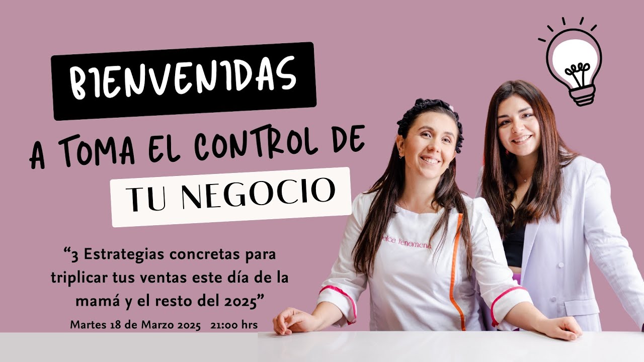 Webinar: "Toma el control de tu negocio" - YouTube