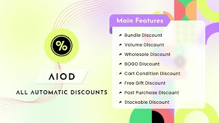 AIOD All In One Automatic Discount app configuration | Configure app with theme 2.0 screenshot 4