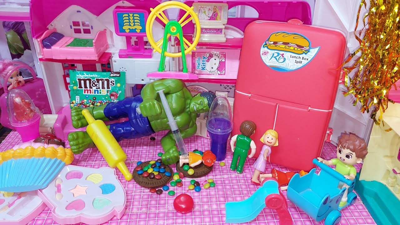 بلاش تروحي الملاهي ياجنه الليلادي_عائلة عمر_جنه ورؤي_مامتي دكتورة_العاب بنات