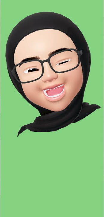 Animoji Hijab Lucu ||  Emang lagi syantik lagi pengin di manja