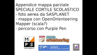 OpenOrienteering Mapper Tutorial #4: SPECIALE Mappa da Orienteering del cortile scolastico screenshot 4