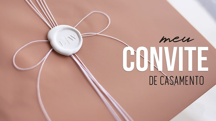 Meu CONVITE de casamento! | Diário da Noiva