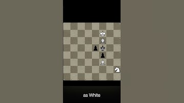 Mate in Two - Daily Chess Puzzle - No. 81 - #chess #puzzle #checkmate #shorts #0_algo_chess