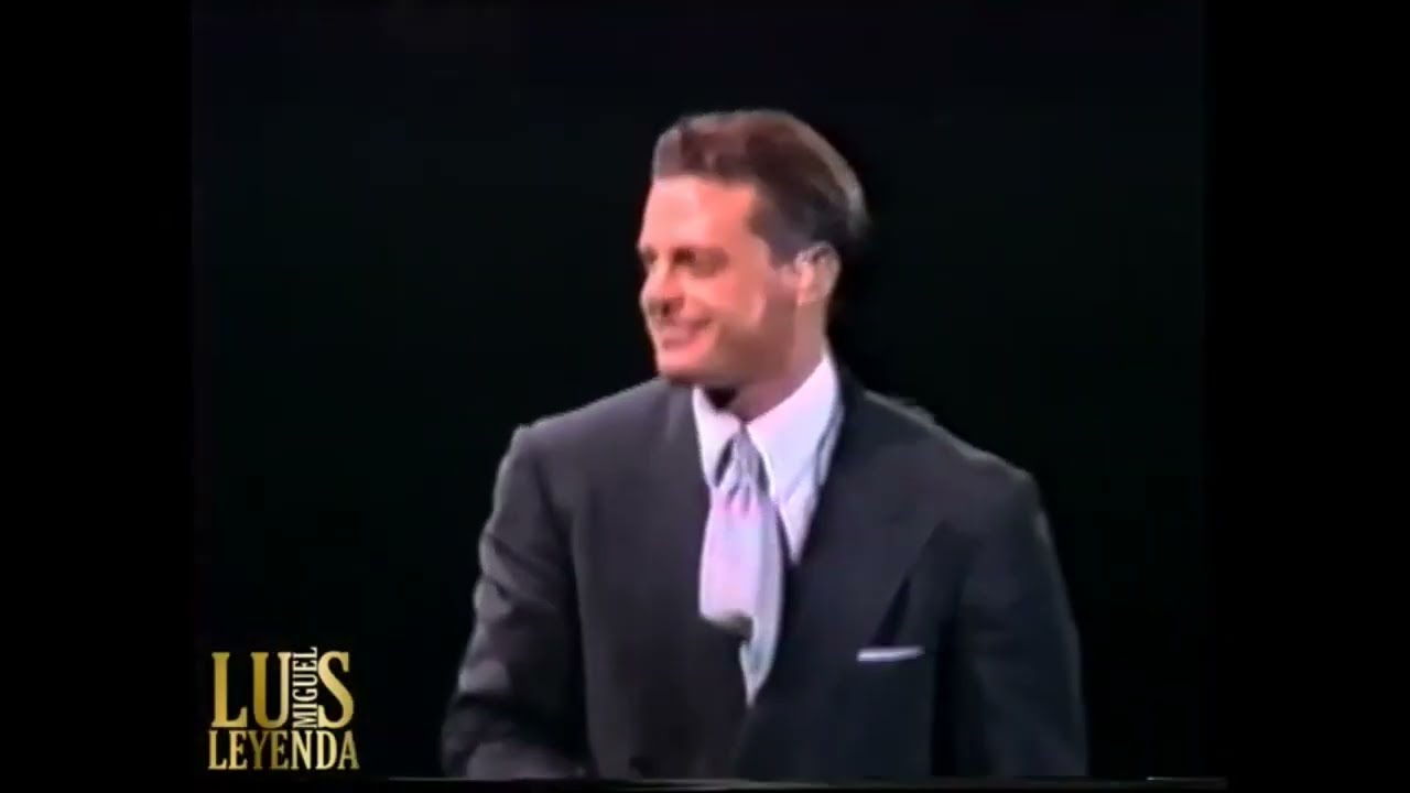 Luis Miguel Si Te Vas Argentina 1996 Primera Noche