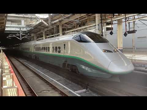 【激レア】E3系L65編成+E2系J66編成 やまびこ・つばさ139号　大宮17番線発車