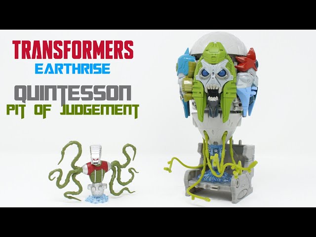 Transformers Earthrise Quintesson Judge & The Prosecutor Pit