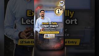 Excel to Tally Prime Ledger Import | Debtor Creditor & Opening Balance One Click @msexcelwire