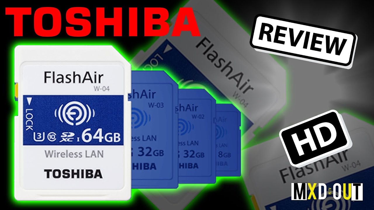 Toshiba FlashAir 64GB Wifi SD Card Review