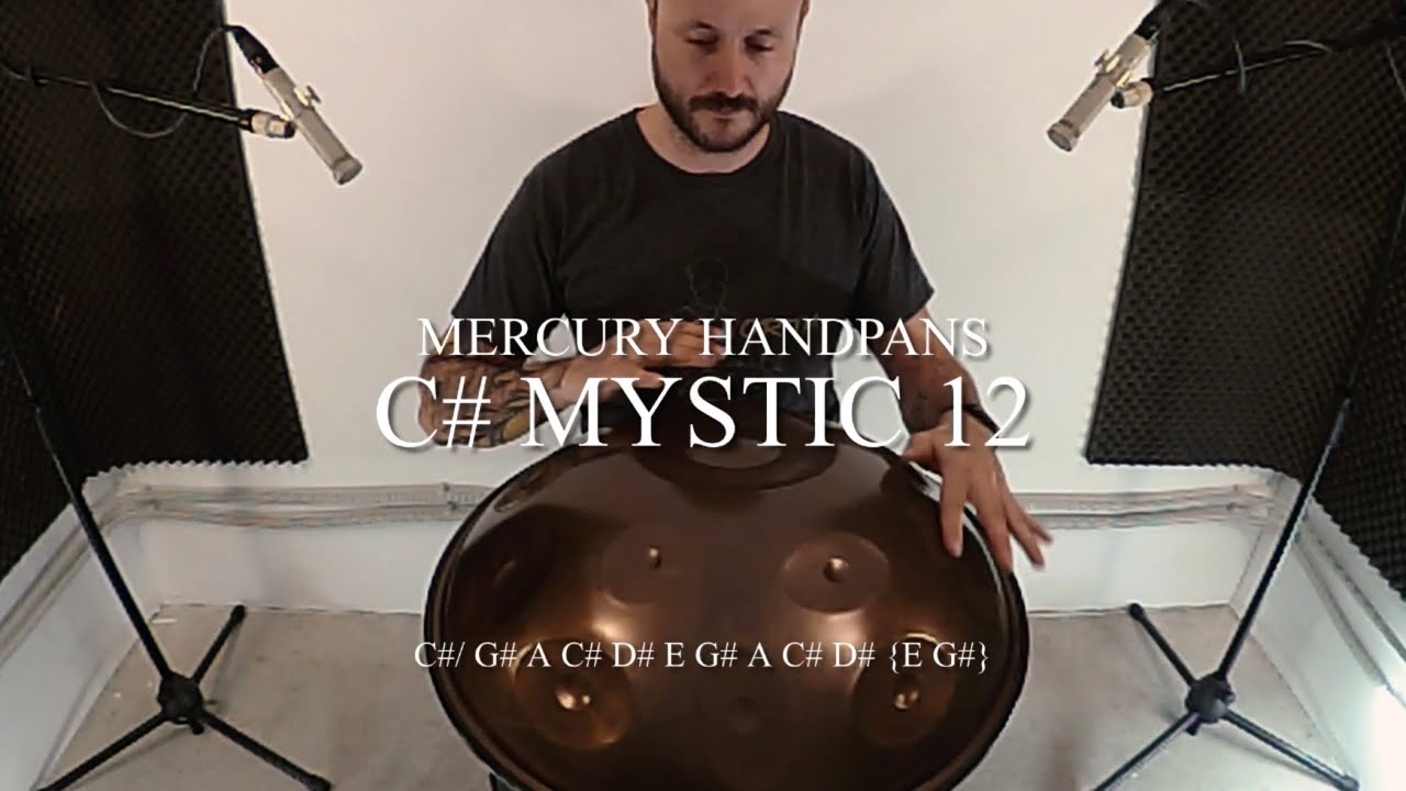 Mercury C# Mystic 12 (Handpan / Pantam / Sound Sculpture)