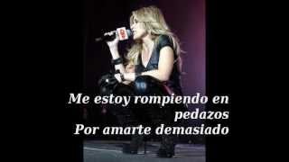 Gloria Trevi Me Estas Rompiendo En Pedazos Letra