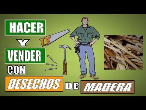 Video: Cómo Utilizar Los Residuos De Madera En El País