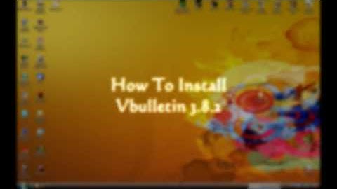 How to Install Vbulletin Forum