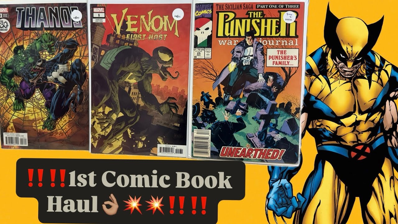 STARTER COMIC BOOK COLLECTION THROUGH AUCTIONS‼️‼️‼️