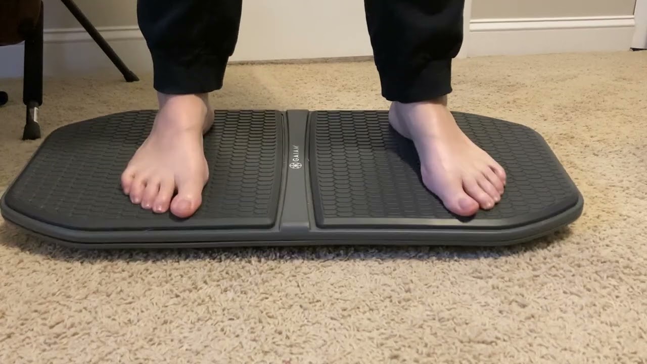 Stretch Strap Gaiam Evolve Balance Board Standing Desk, Anti