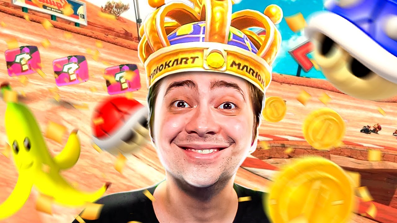 GANHEI TUDO DE NOVO! - MARIO KART WORLD COM OS AMIGOS