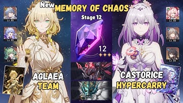 NEW MOC 12 Aglaea & Castorice E0S1 (Memory of Chaos 12) | Honkai Star Rail 3.3