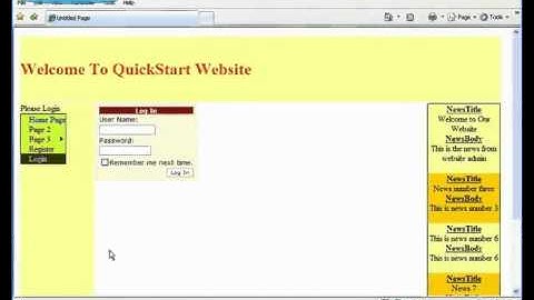 18 - ASP.NET Forgot Password and ChangePassword Controls
