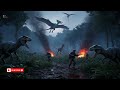 The Jungle Turns Red – Raptors Hunt, Humans Run, and Quetzalcoatlus Strikes | Primitive War 2025