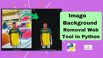 Project: Create Image Background Removal  Web App | Streamlit-Apps |  Rembg | Python Web Development