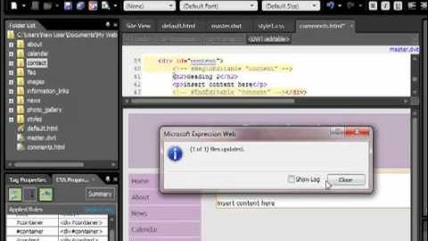 Part 1: How To Create A Form And Send The Data Using Expression Web and PHP