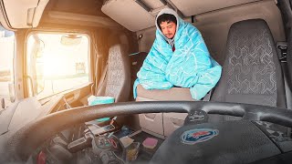 MY NEW CAMPING MATERIALS, LUNCH AND MORNING ROUTINE IN THE TRUCK