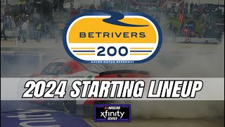 2024 Bet Rivers 200 at DOVER | NASCAR Xfinity Series STARTING LINEUP