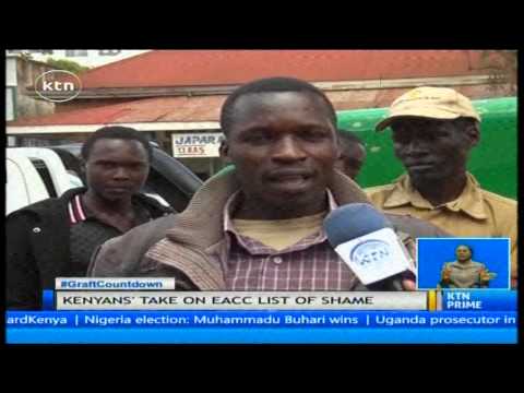 Kenyans’ views on eacc corruption report