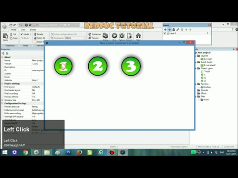 Tutorial Construct 2 - Touch And Click Effect - YouTube