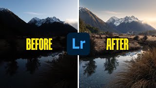 How to EDIT Landscape photos in LIGHTROOM