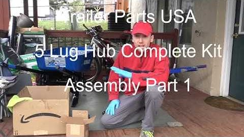How to Assembly  a hub Part 1 - Trailer Parts USA