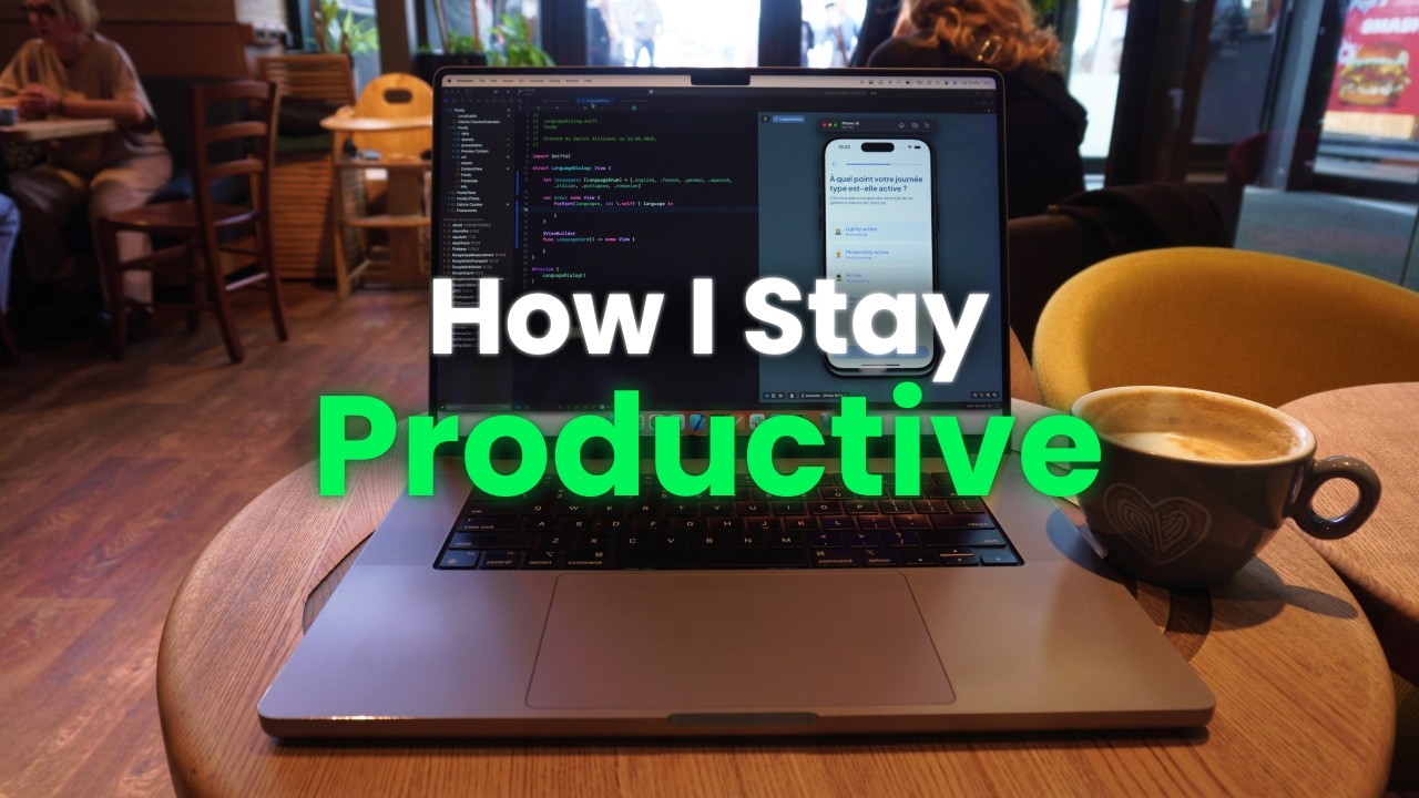 How I Stay Productive As a Software Engineer - YouTube