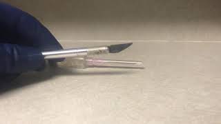Flame sterilization for agar transfer