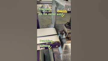 Auto punching machine integrating multiple functions#cuttingmachine #punchingmachine #automatic