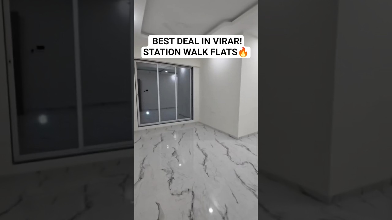 🚉 2 Min Walk From Virar Station | Premium 1 & 2 BHK @ ₹46.80L | Best Deal in Virar West