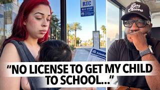 I Have No License To Get My Child To School... Woman Blames the System For Being Irresponsible 🤔